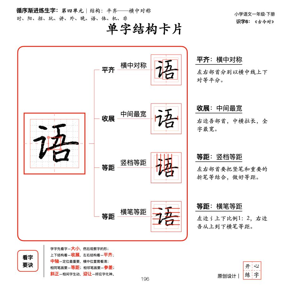 间架结构练字免费教程,间架结构练字技巧及方法