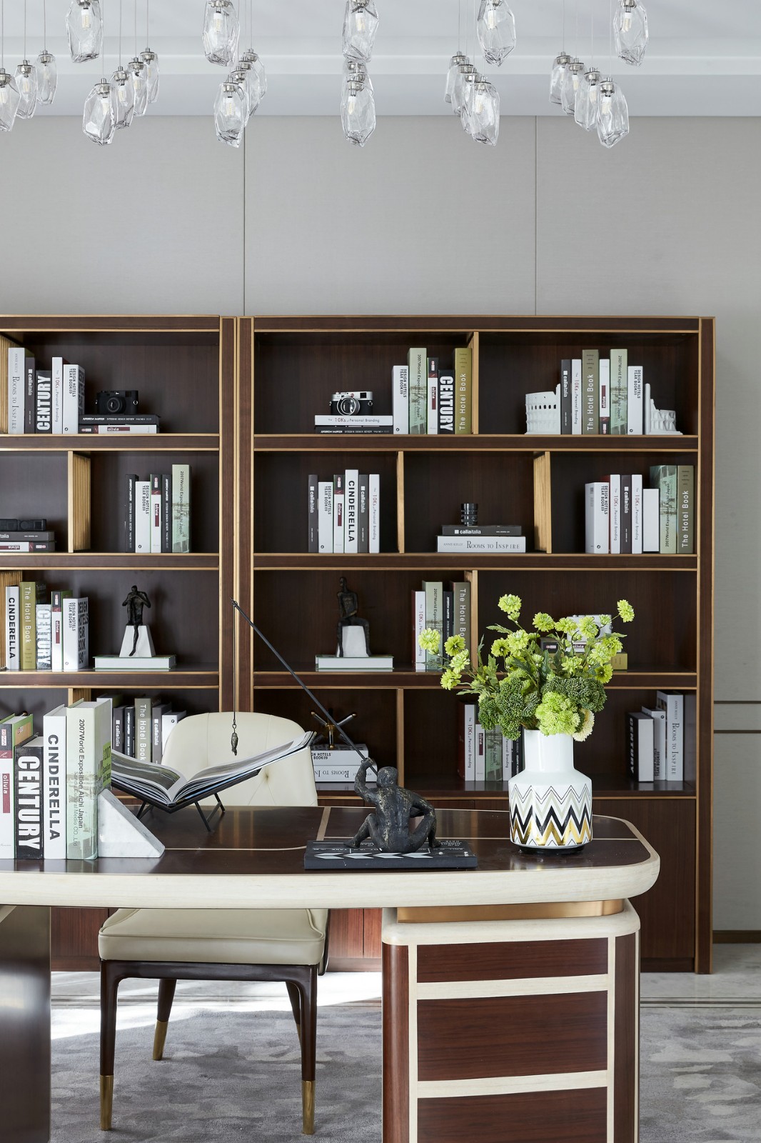 华尔兹之梦，260m²现代时尚风样板间|美致家居设计-欧模网