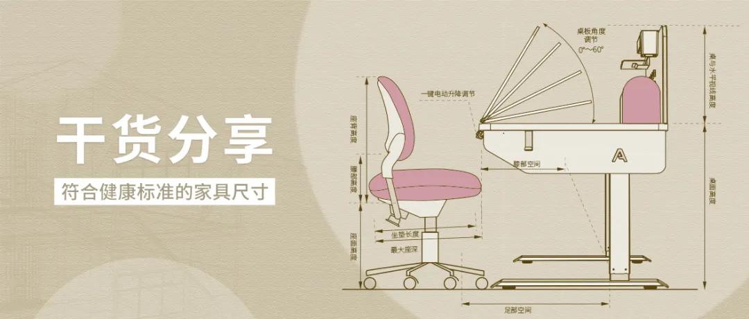 震旦科普丨您家的家具尺寸和摆放符合健康标准吗？