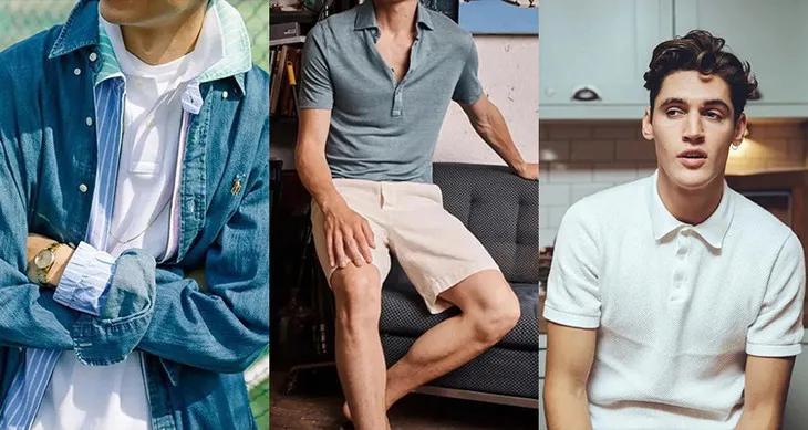 男人夏天穿商务版t恤好看吗,夏天穿衣搭配t恤加衬衫男