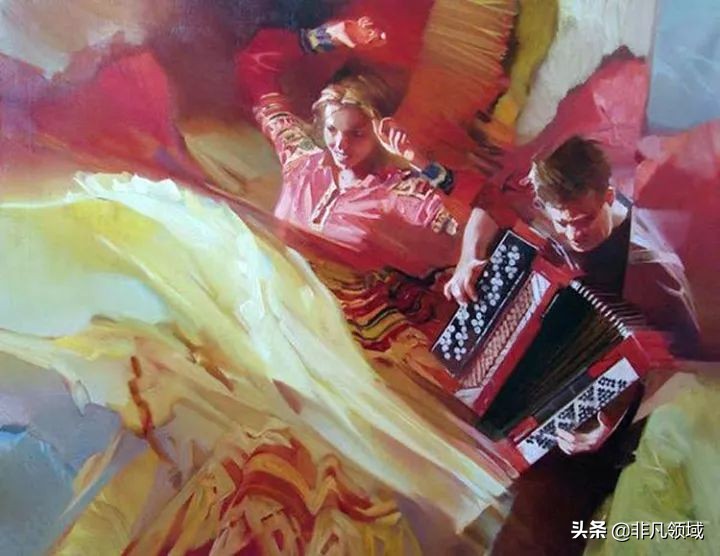 俄罗斯画家笔下的田园风光,俄罗斯画家的油画艺术美到极致