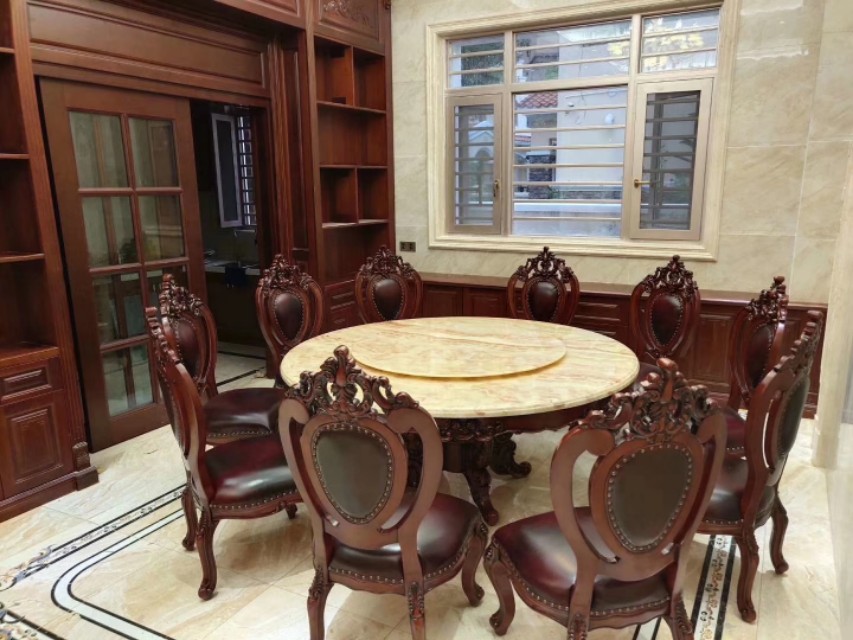 欧式风格餐台设计,欧式餐台布置