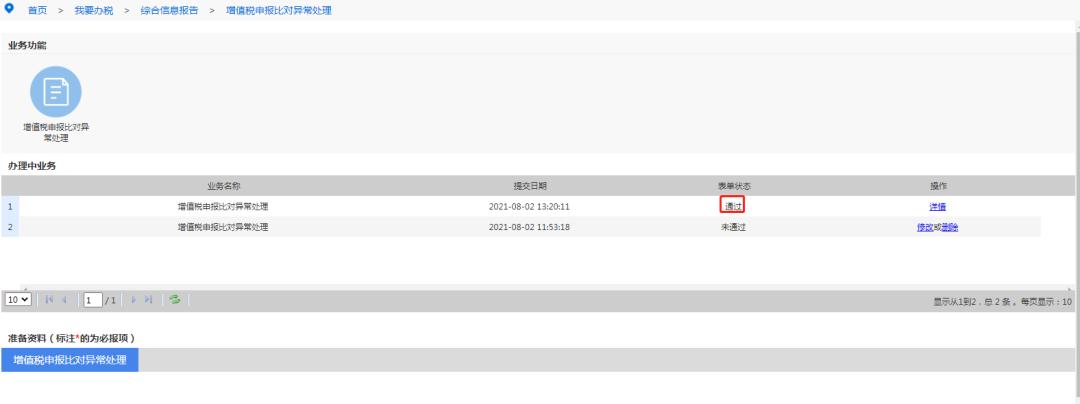增值税纳税申报首先要稽核比对,电子税务局增值税比对数据异常