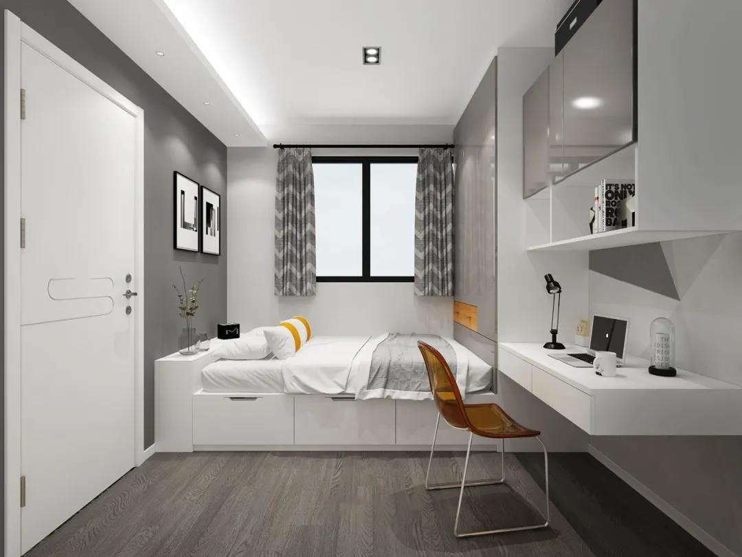 次卧的空间太小?不妨试试这样装