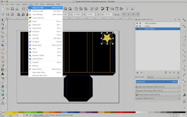 如何使用Inkscape制作万圣节灯笼|Linux中国