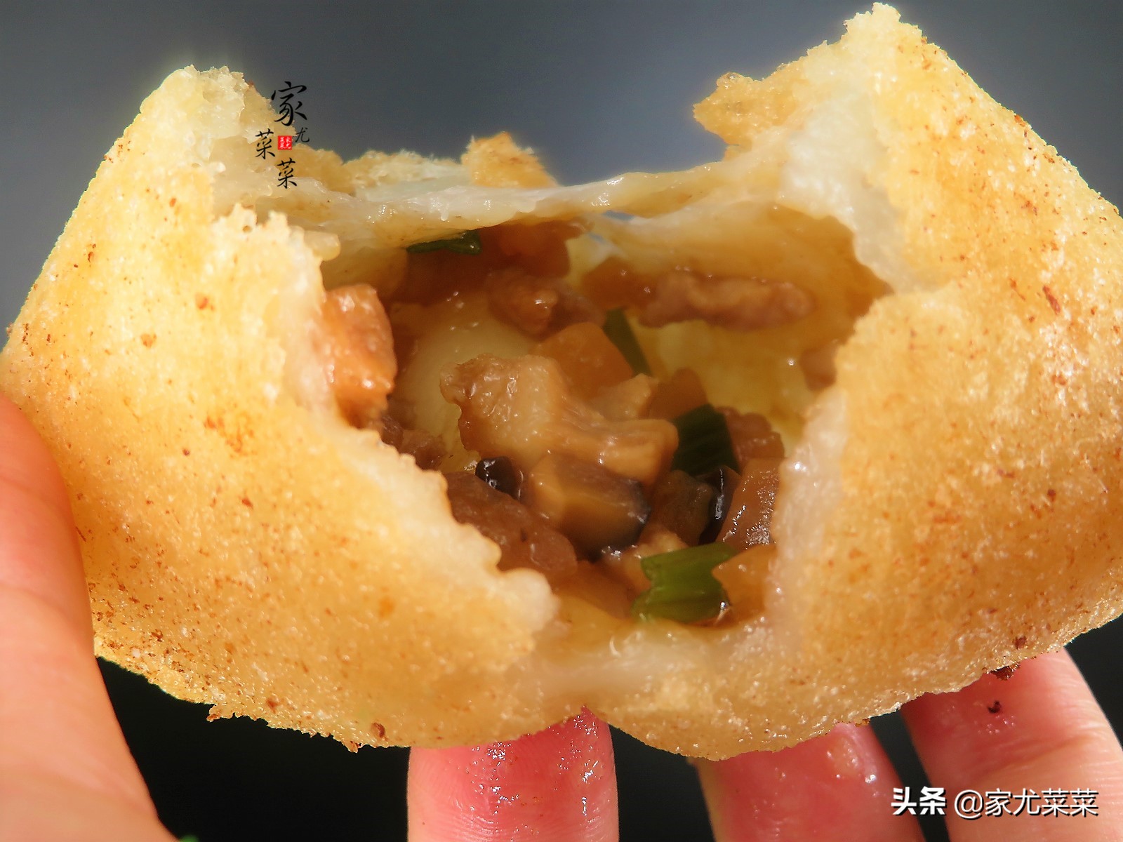 广东正宗咸水角点心,广式点心咸水角半成品