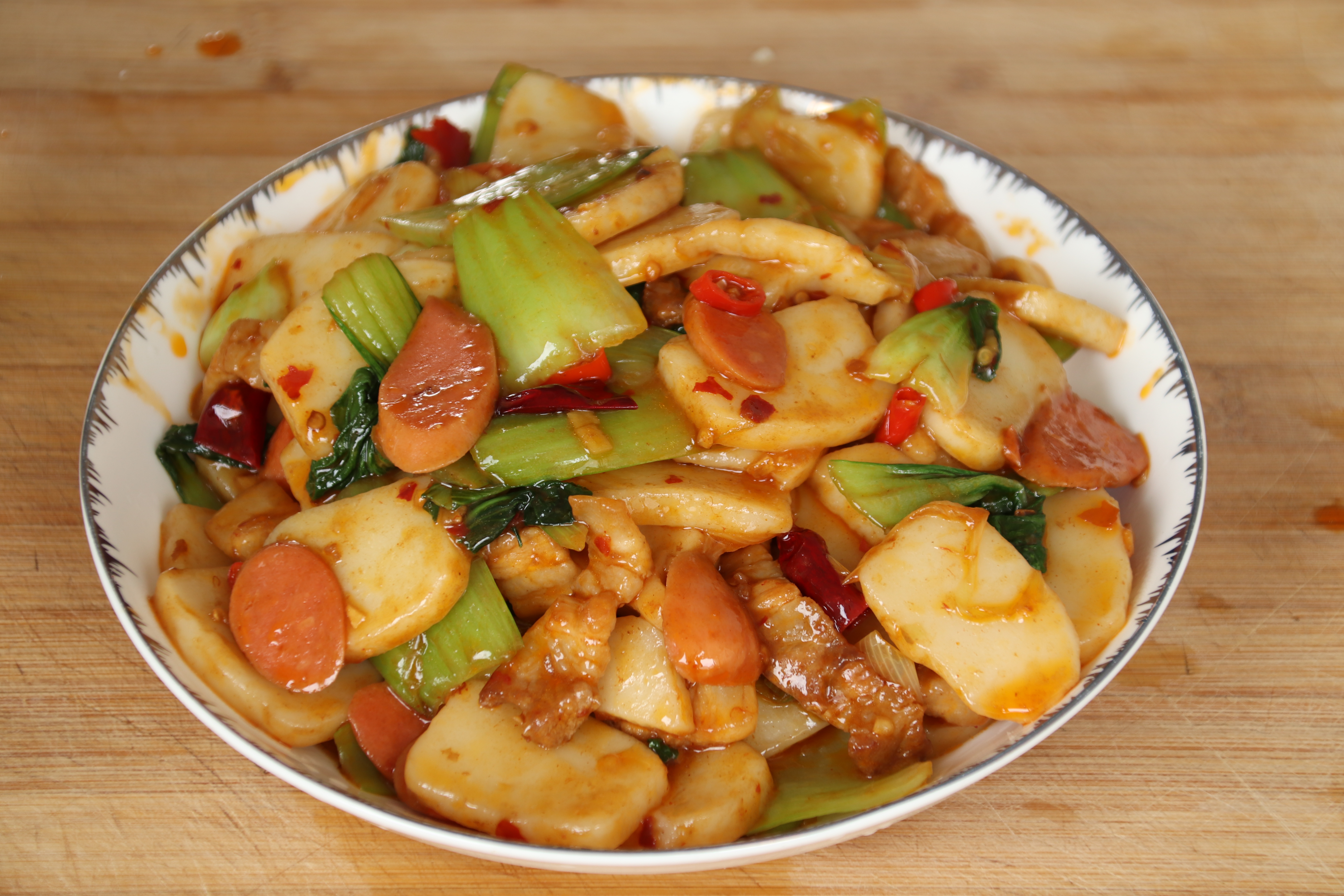 一个正宗的炒年糕的方法,最简单的家常炒年糕做法