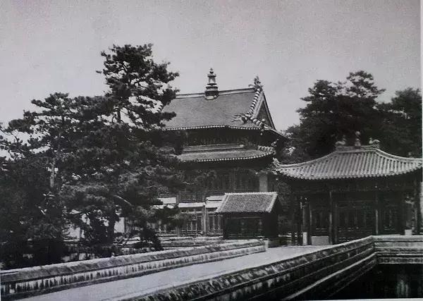 100年前中国风景建筑老照片,两亿多年前的景观