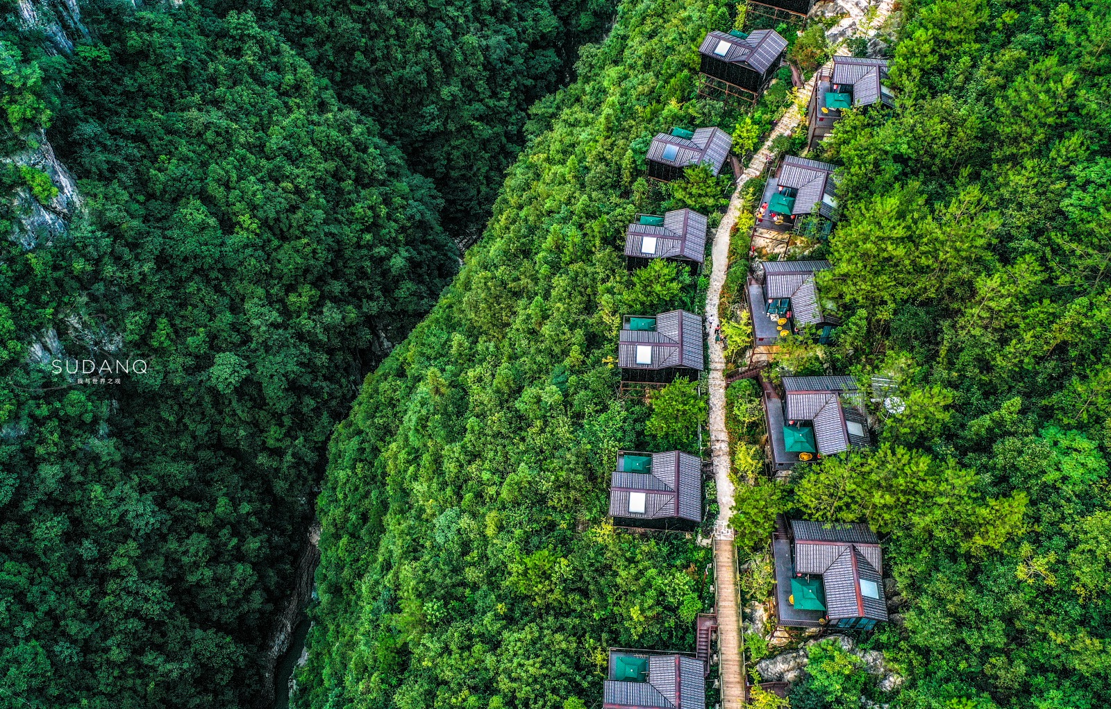 湖北恩施大峡谷之地心谷,恩施旅游新发现恩施地心谷