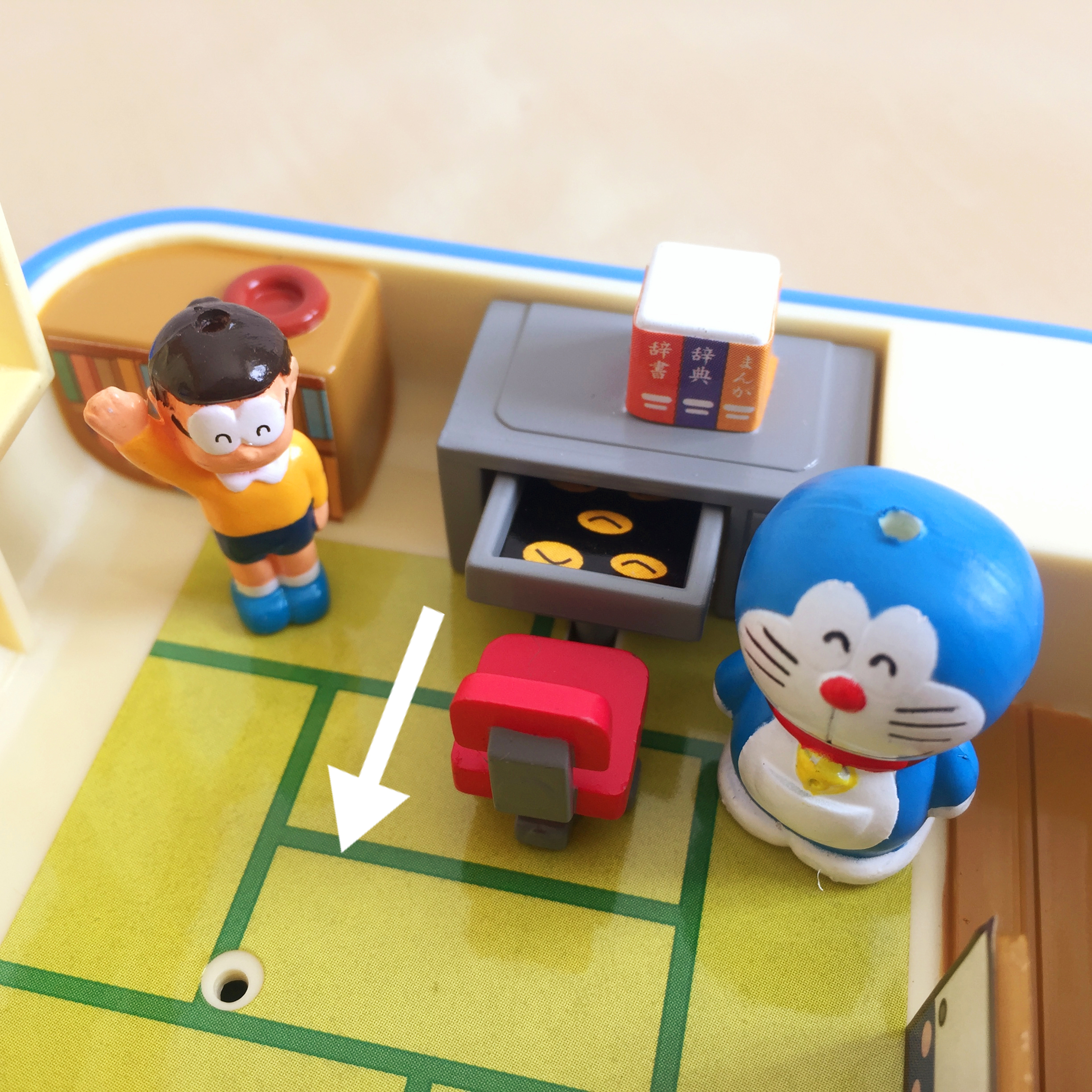 玩具测评丨TOMY哆啦a梦场景提盒大雄家