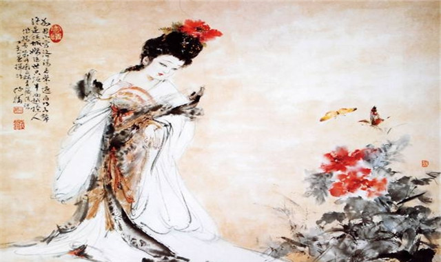 杨贵妃的胖古人怎么形容的,杨贵妃胖