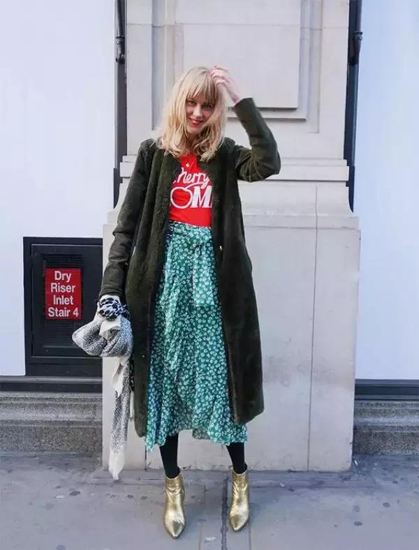 碎花裙泫雅风,lisa泫雅风衣服