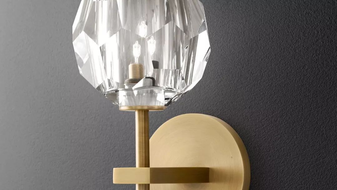 手工铜制水晶灯饰,水晶石手工灯