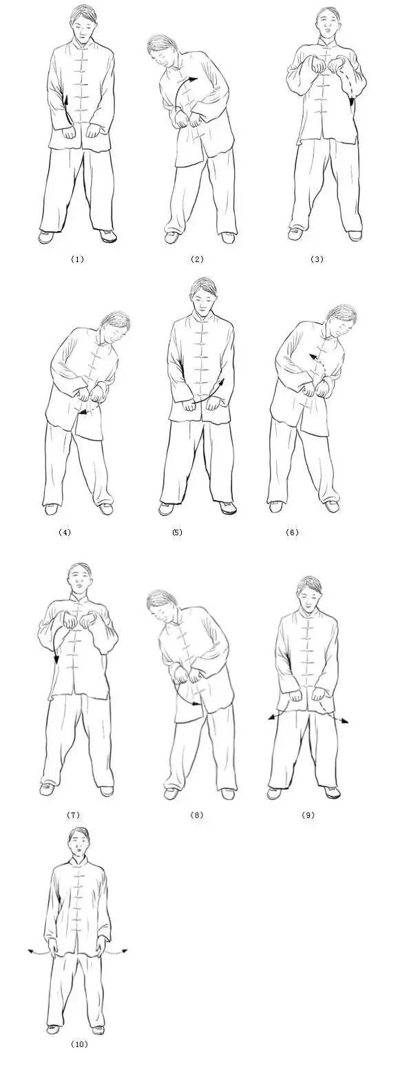华佗五禽戏完整版功法,五禽戏功法教学视频