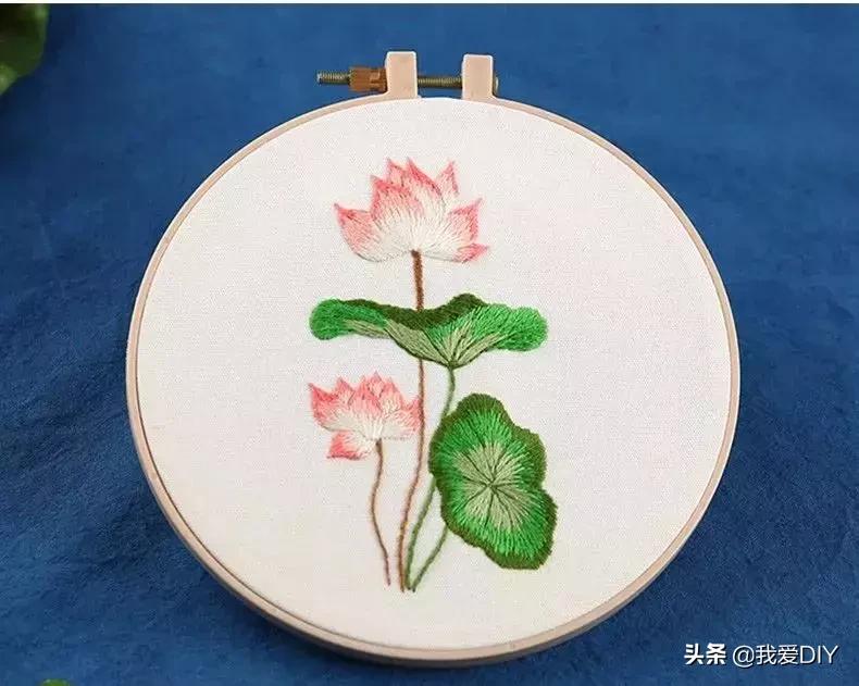 刺绣新手一步一步刺绣花,超详细的漂亮小花刺绣教程