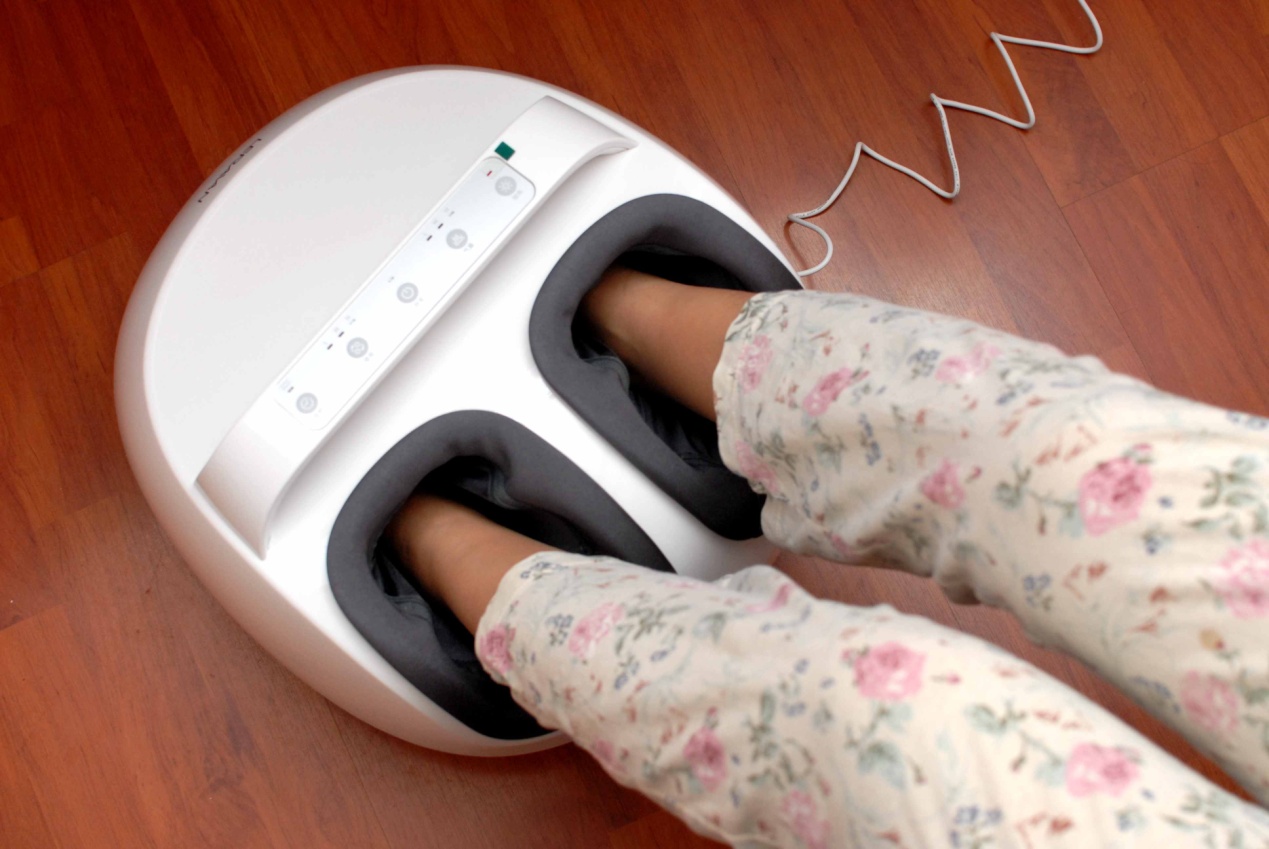 乐伽脚部按摩仪,不用脱鞋的足疗理疗仪