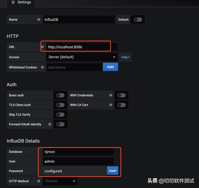 基于influxdb的监控告警,influxdbgrafana