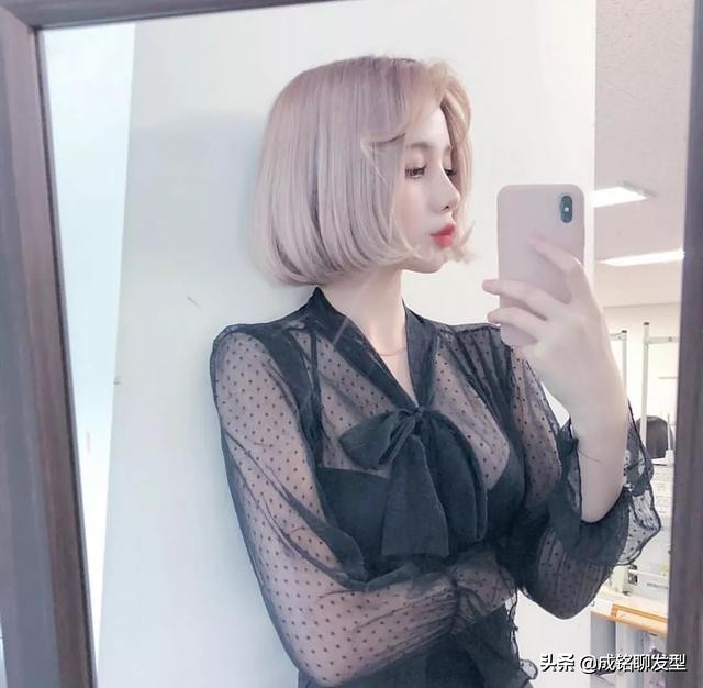 染发当下流行的发色,今年染发的几款好看发色