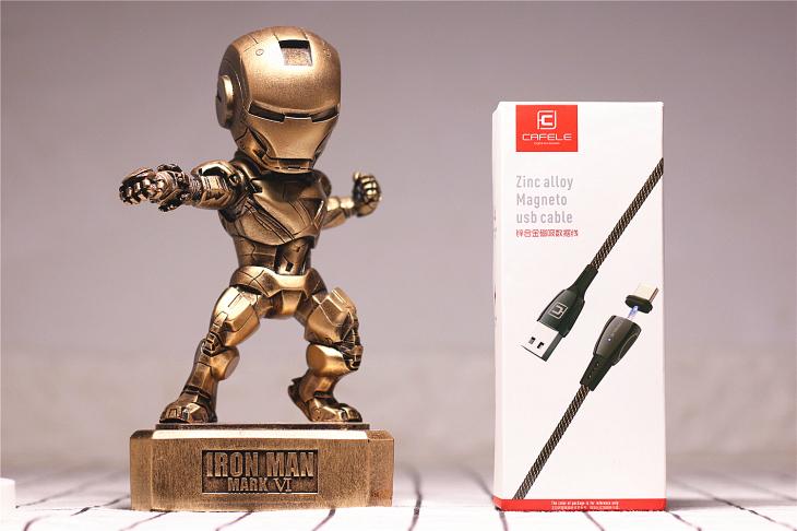 抖音爆火磁吸数据线有用吗?卡斐乐磁吸数据线方便盲插快速充电