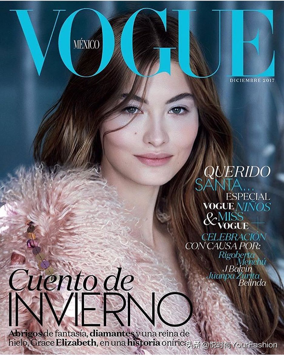 vogue红毯何穗,vogue红毯造型何穗