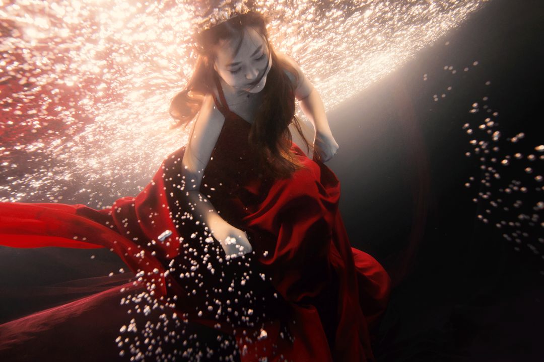 引爆星城！三亚仙气十足的水下摄影来长沙啦~湖南卫视率先取景