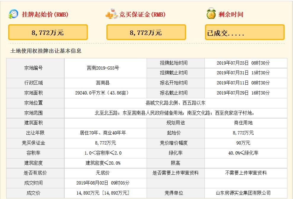 莒南县所有房地产开发商,莒南房企