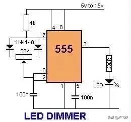 集成555定时器的电路实验,555定时器由哪两种电路组成