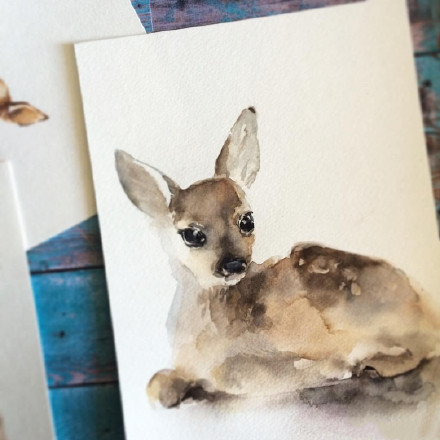 水彩表达情绪,水彩积极向上的画