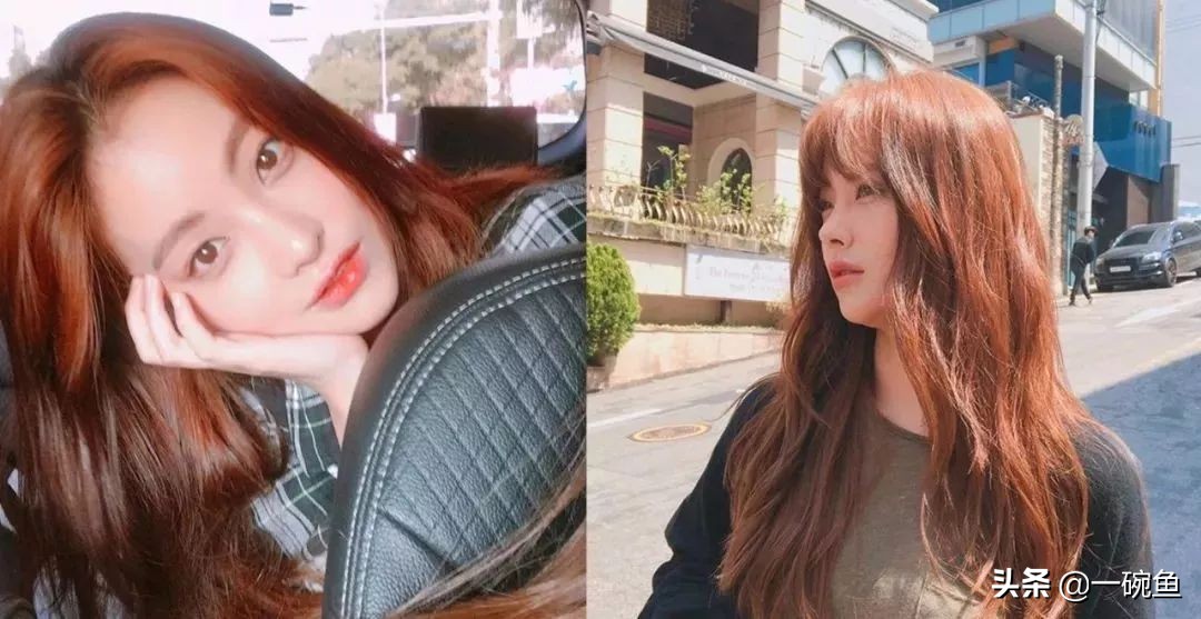 黄皮染什么发色显白,烫发显白发色2020流行色黑黄皮