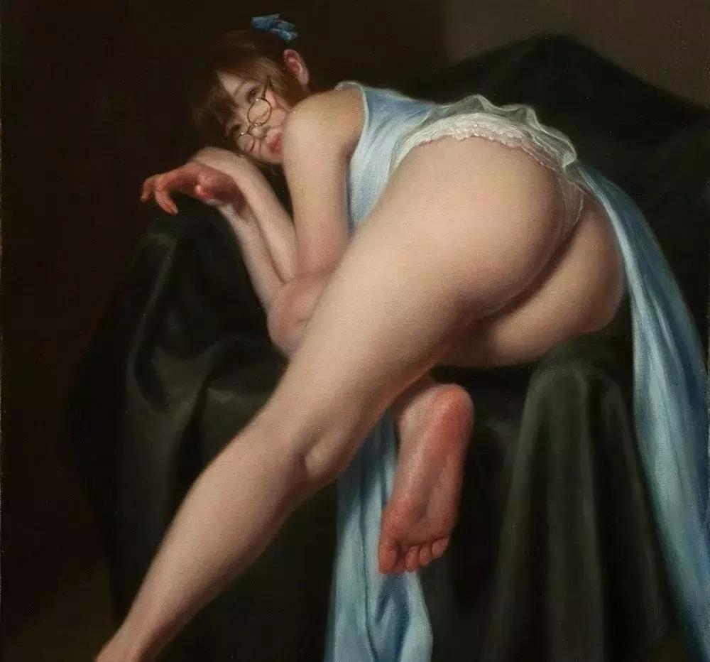 油画日本风景画,油画艺术日本