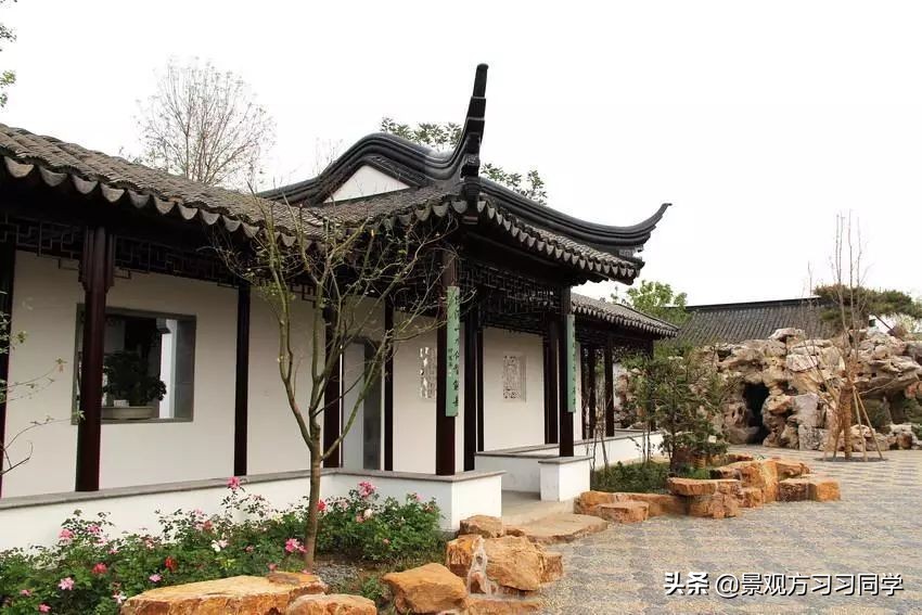 农村庭院花园效果图大全现代简约,花园设计效果图庭院180平方米