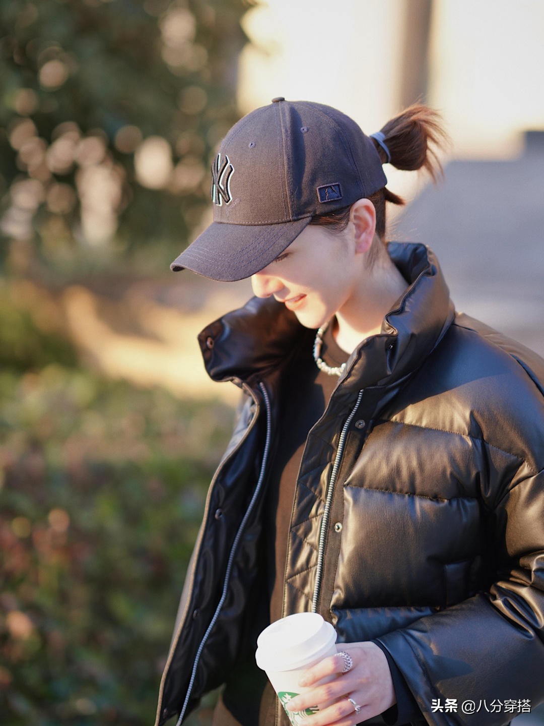 高级羽绒防寒风,冬季复古高级感穿搭羽绒服