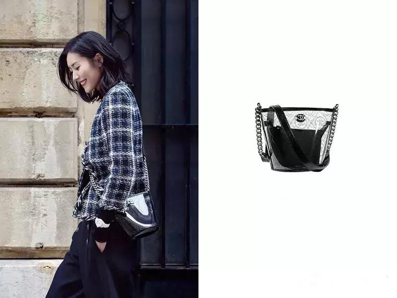 大表姐刘雯和香奈儿,大表姐刘雯的包