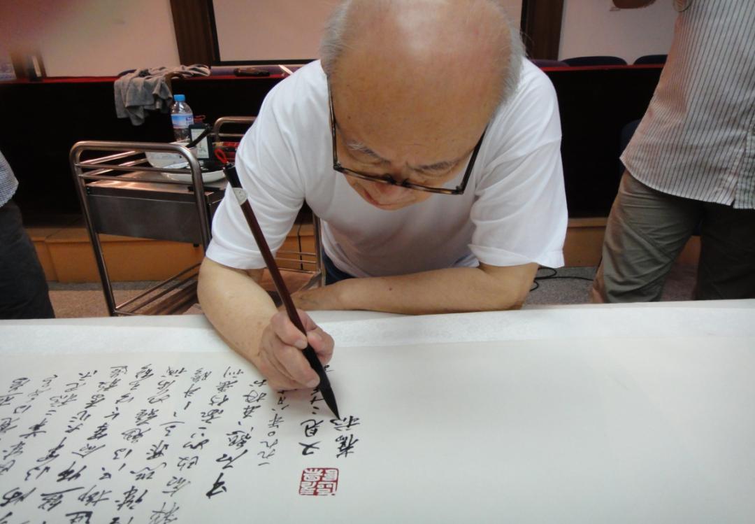 欧阳中石行书五言联,欧阳中石楷书集字古诗