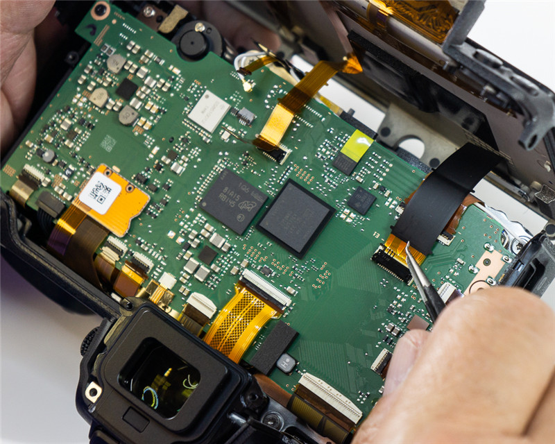 拆解维修泡过水的尼康z7相机,尼康z7拆机版是什么