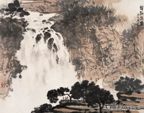 傅抱石山水画30幅,傅抱石山水画精品60幅