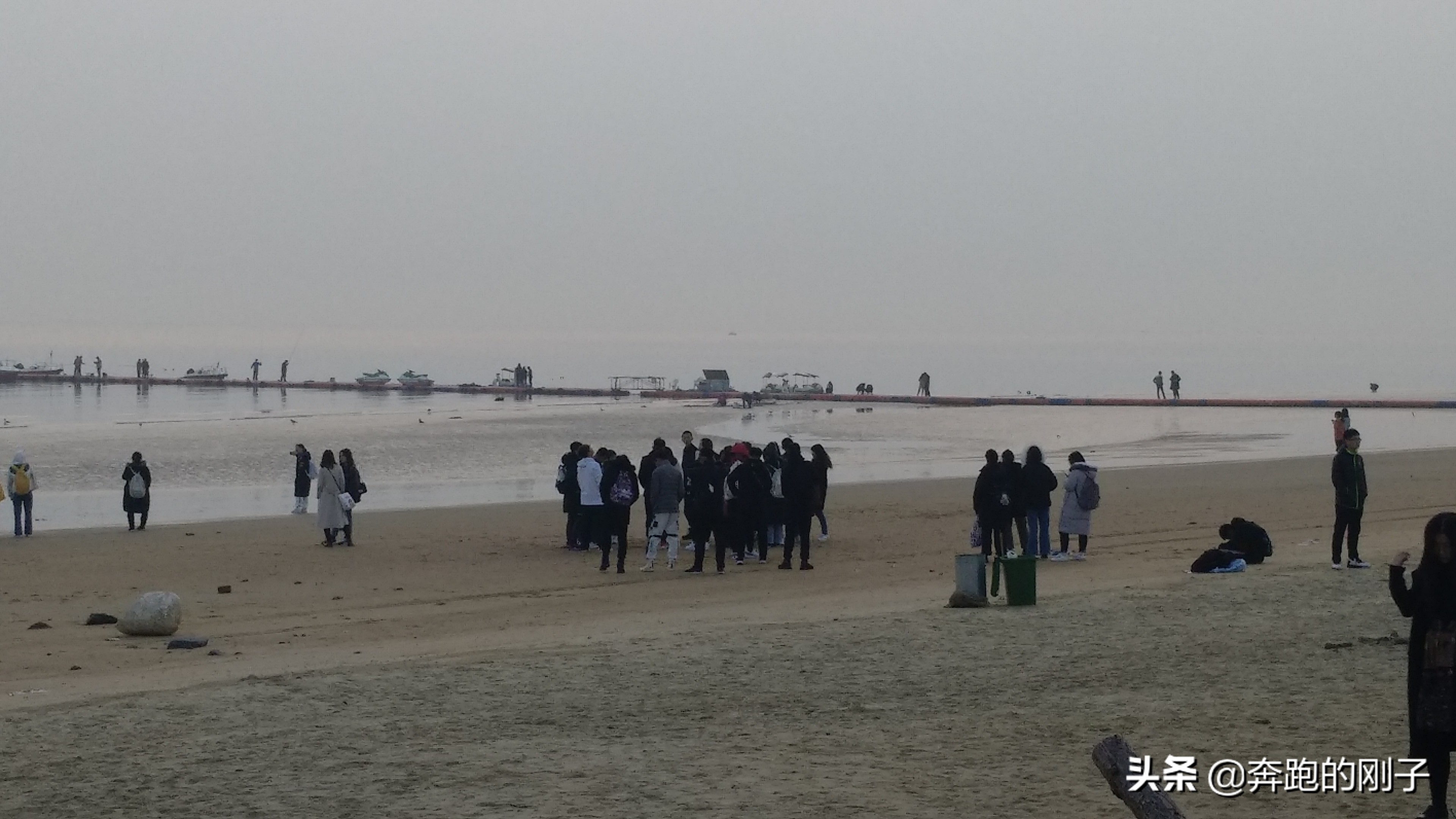 备战南京马拉松—10月19日打卡烟台大学，海边日出