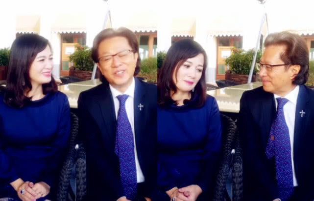 陈少霞富豪老公,陈少霞和老公聚会