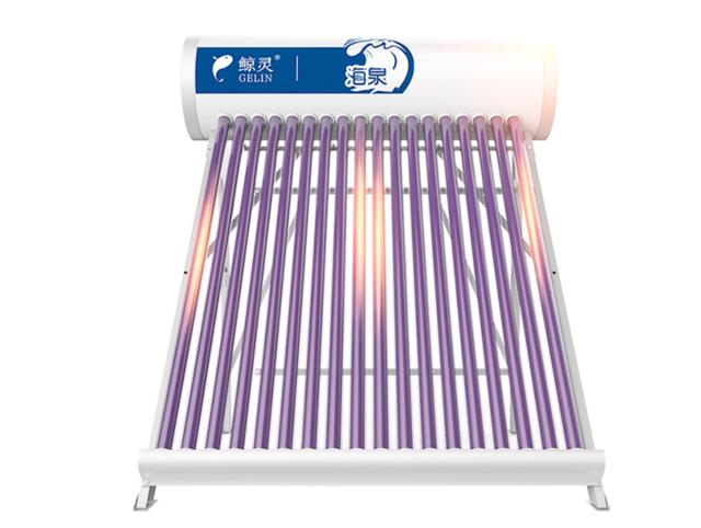 太阳能热水器新选择,鲸灵海泉太阳能热水器,用料十足,长效保温