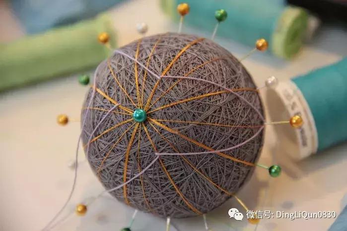 刺绣手鞠球制作步骤,绣手鞠球的正确方法