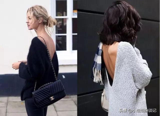 v领毛衣慵懒风显白显瘦,显瘦又百搭全靠这件v领毛衣