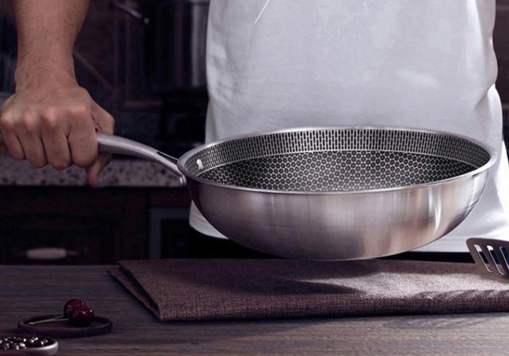 德国不粘锅398元,真正不粘锅的顶级炒锅