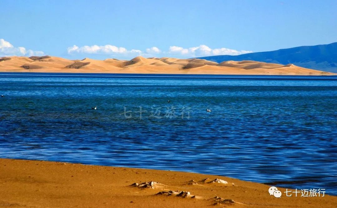 青海湖旅游景点线路推荐图手绘,青海湖景点游玩攻略图