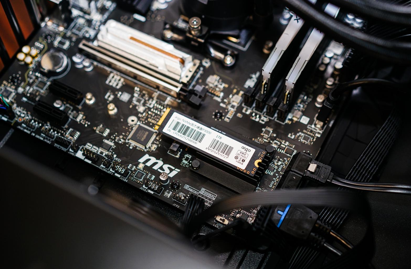 aigop3000nvme固态硬盘使用评测,aigo固态硬盘sata