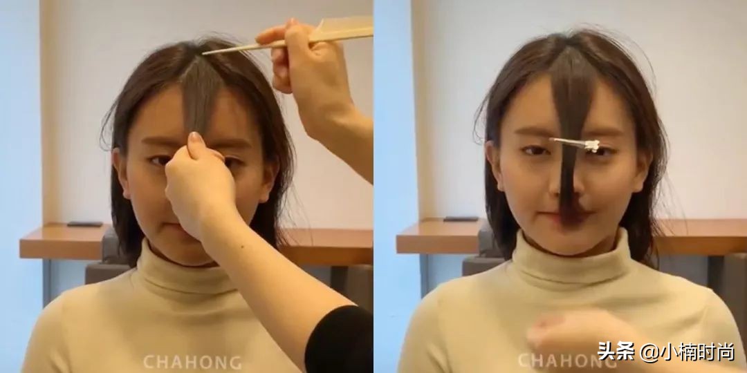 超级详细的修饰脸型刘海剪法,怎样剪修饰脸型的刘海初中生教程