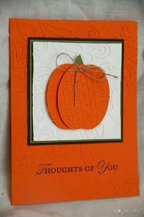 感恩节贺卡手工超级简单,做感恩节贺卡简单又漂亮