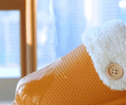 冬季防滑踩屎棉拖,踩屎感拖鞋冬季防水