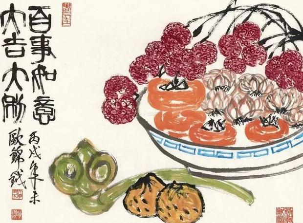 柿子代表着事事如意图片,摆放柿子有什么讲究