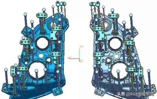 汽车灯壳模具设计,汽车大灯灯罩制作模具