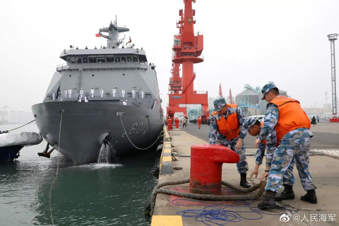 各国舰艇齐聚青岛，阅舰式上各展雄风！